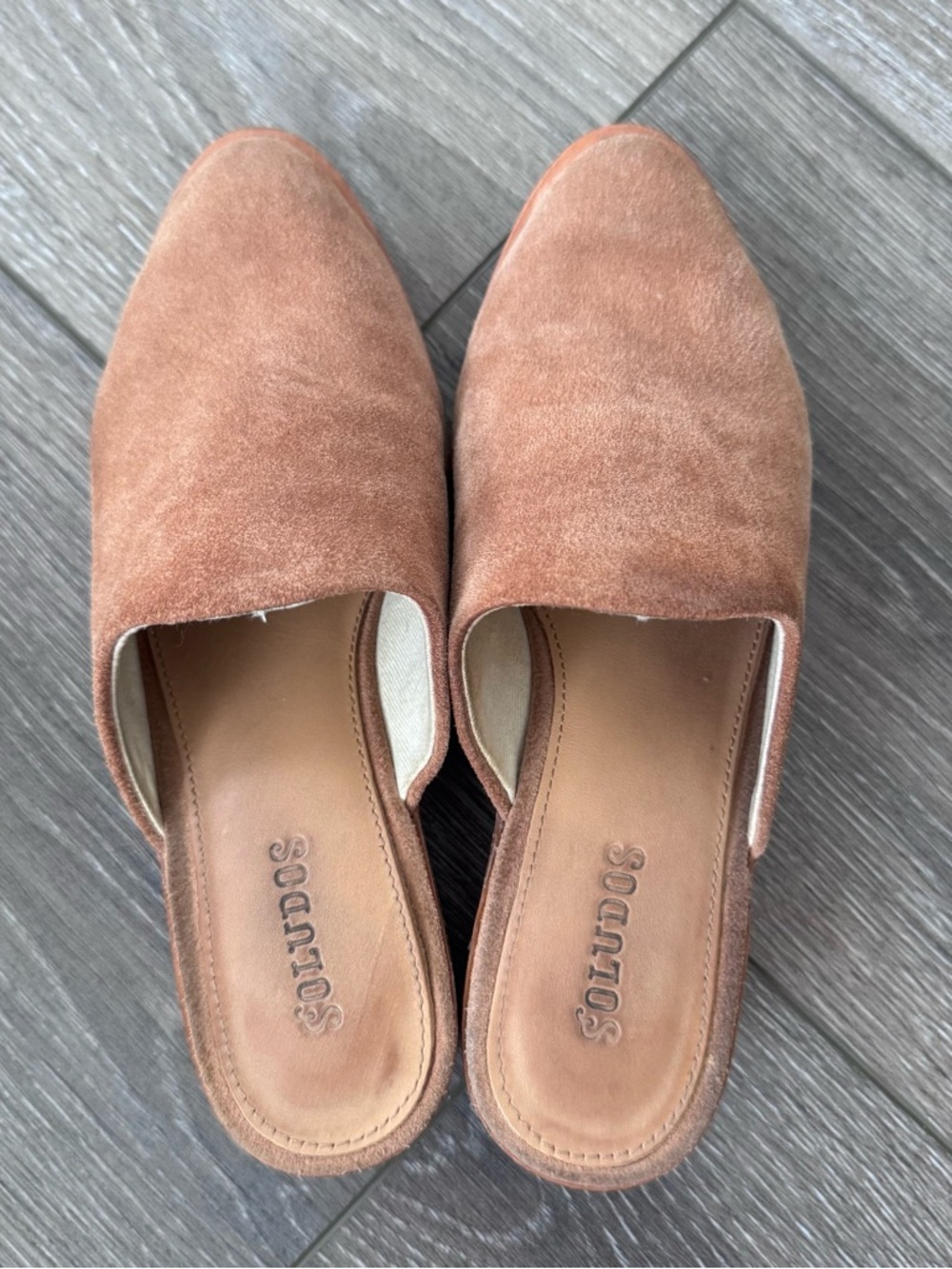 Soludos Venetian Mule in Tan